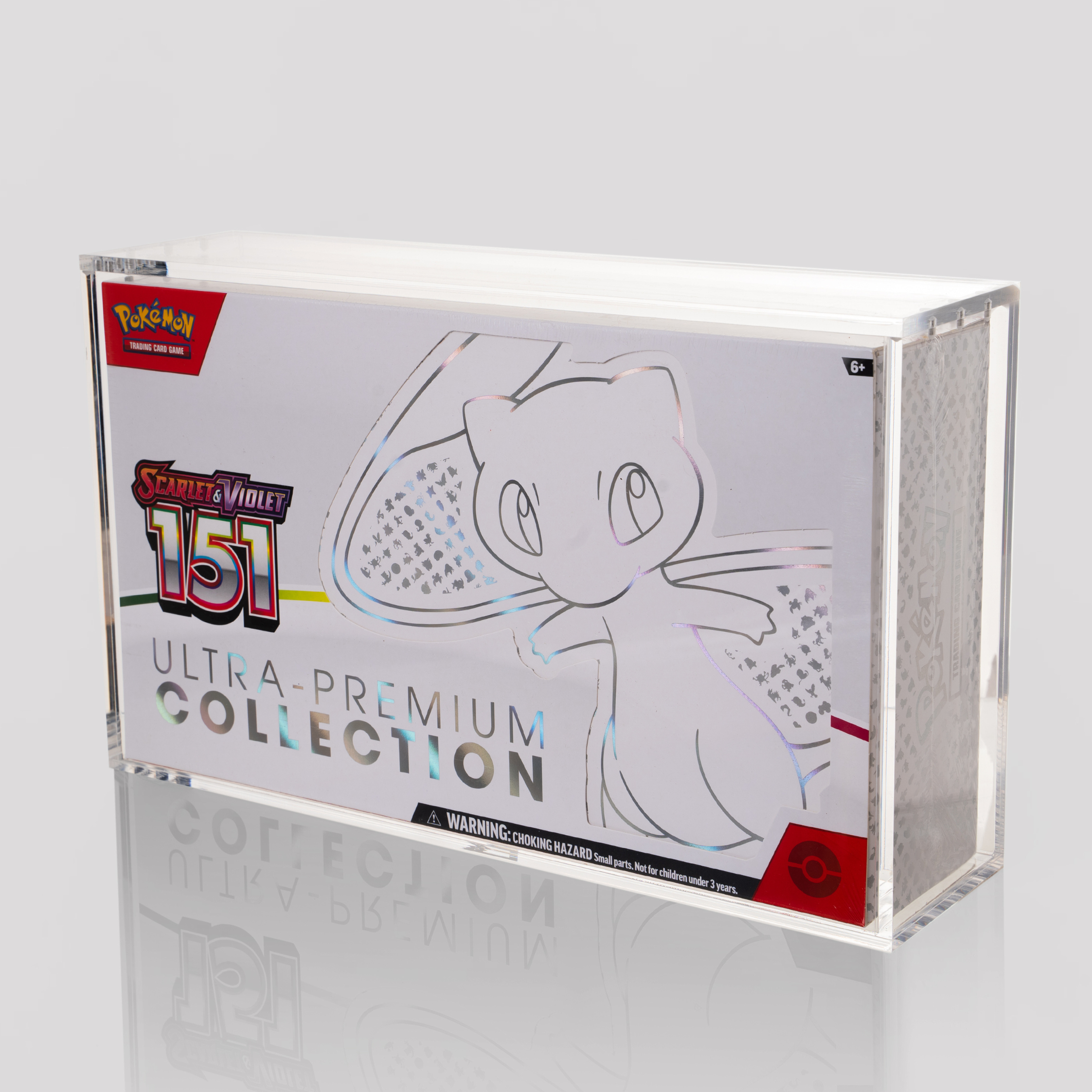 Acrylic Case Display for Pokmon 151 Ultra Premium Collection Box Gemloader Acrylic Case Display for Pokmon 151 Ultra Premium Collection Box Gemloader