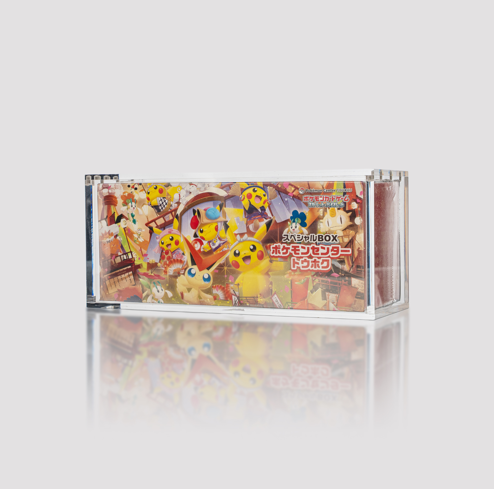 Acrylic Case Display for Tohoku's, Fukuoka's & Hiroshima Pokémon