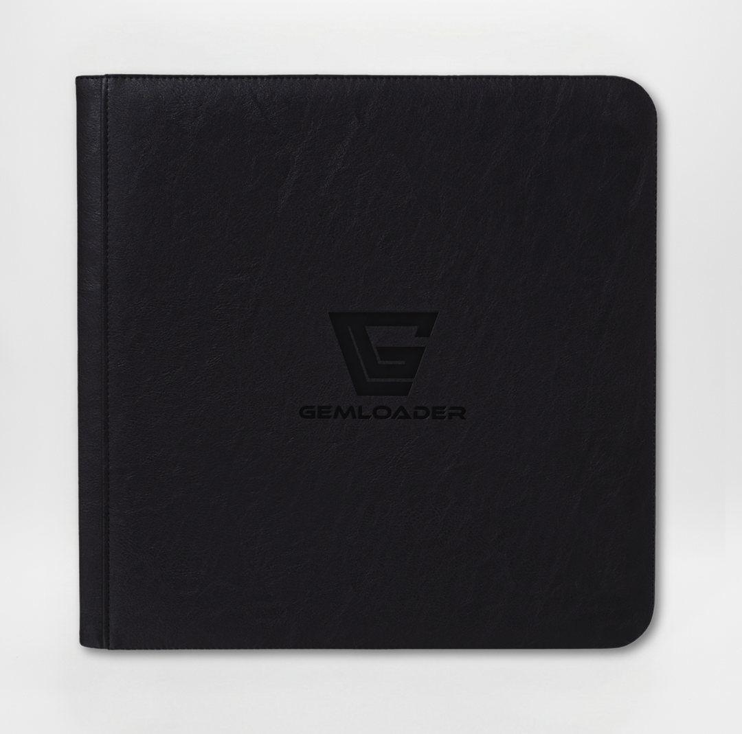 semi rigid card holder binder Premium Semi-Rigid Card Saver collectors binder [168 pockets 2X3] –  Gemloader main image 1
