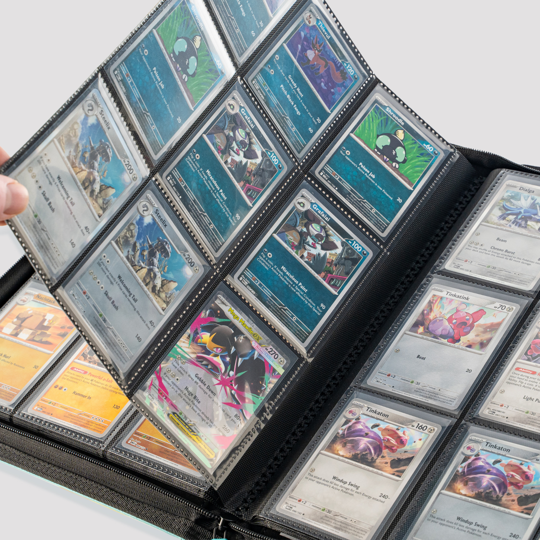 BRAND NEW: Premium Traditional sleeved collectors binder [360 pockets Gemloader BRAND NEW: Premium Traditional sleeved collectors binder [360 pockets Gemloader