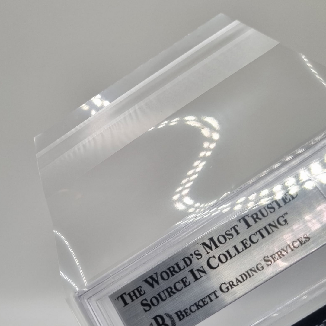 Psa Semi Rigid Card Holder 2 Packs Of 50 Pro Safe Clear Perfect Fit Graded  Card Sleeves | Fits BGS Beckett & PSA Slabs (100 Total) Beckett Sleeves