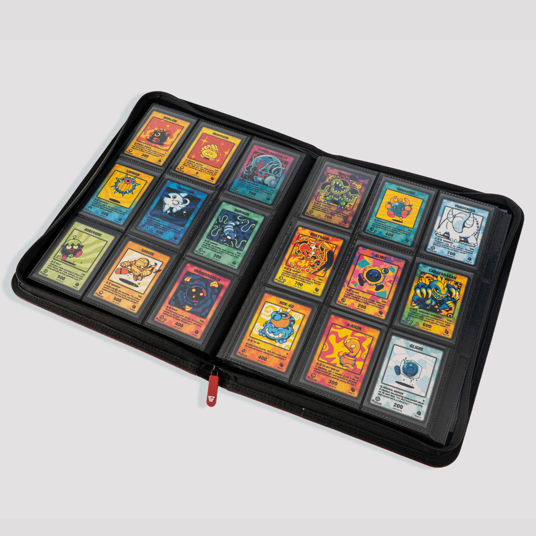 700 card binder BRAND NEW: Premium Traditional sleeved collectors binder [360 pockets –  Gemloader