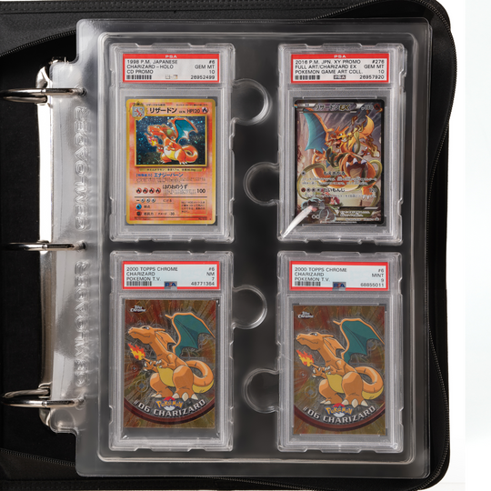 Premium Graded Card Binder for PSA, BGS & other slabs of equal dimensi – Gemloader