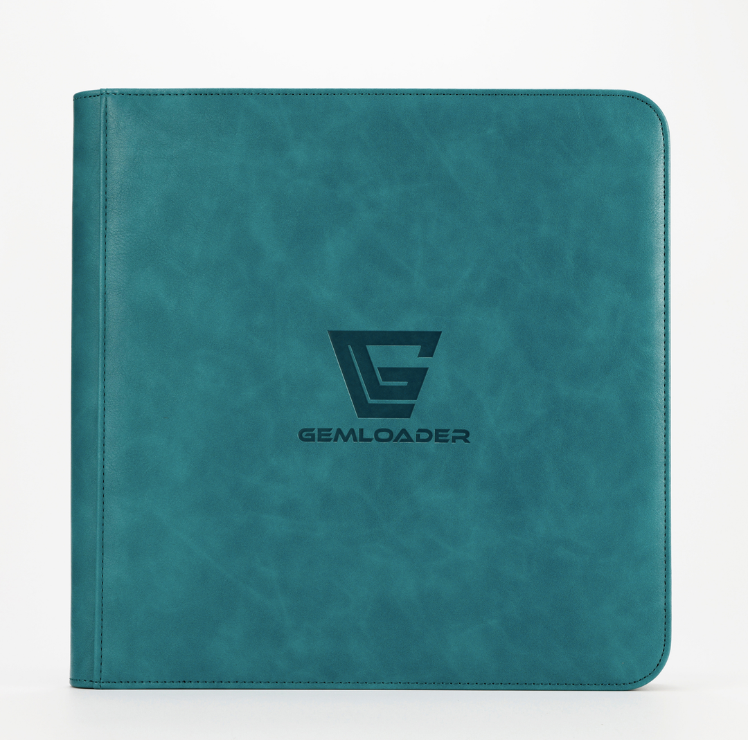 2x3 card binder Gemloader Premium Semi-Rigid Card Saver binder with 168 pockets for Trading Cards