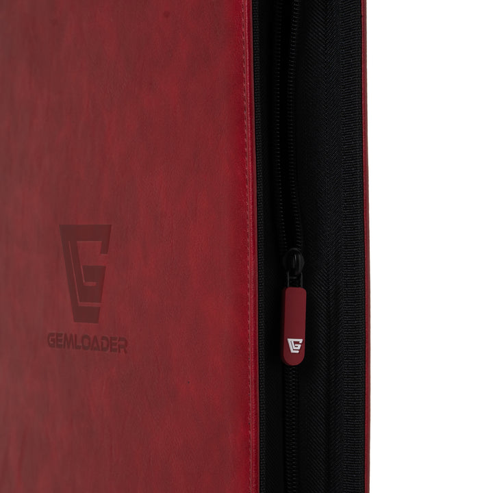 toploader binder Red