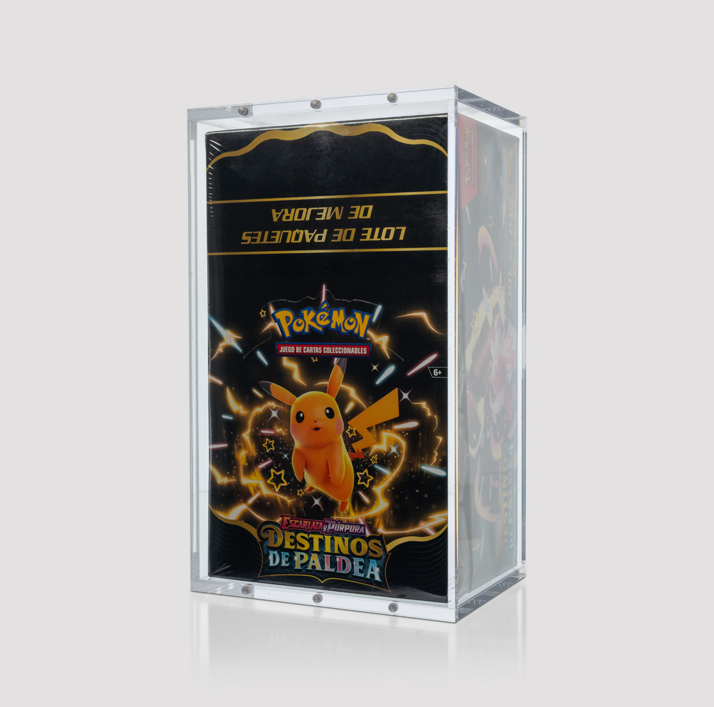paldea booster box case Acrylic Case Display for Pokémon Booster Bundle Display (10 Bundles)