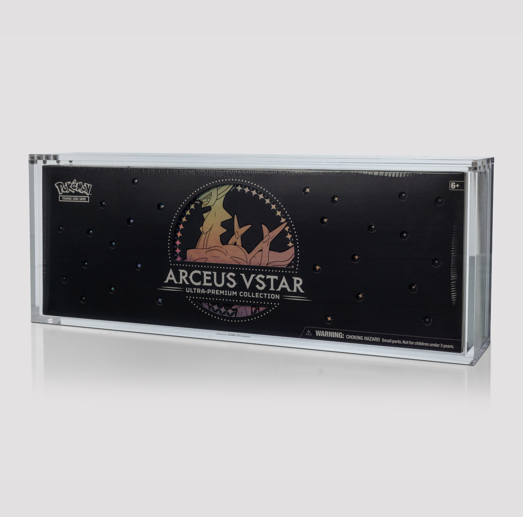Acrylic Case Display for Pokémon Arceus VSTAR Ultra Premium Collection Box