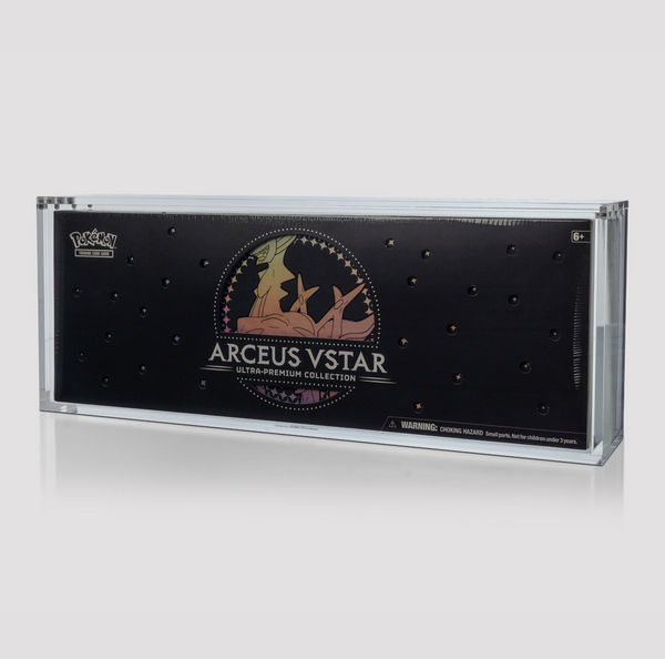 arceus vstar booster box Acrylic Case Display for Pokémon Ultra Premium Collection eldrazi Harness mythical power with Yugioh lot 3 Ultra Material:Sylveon