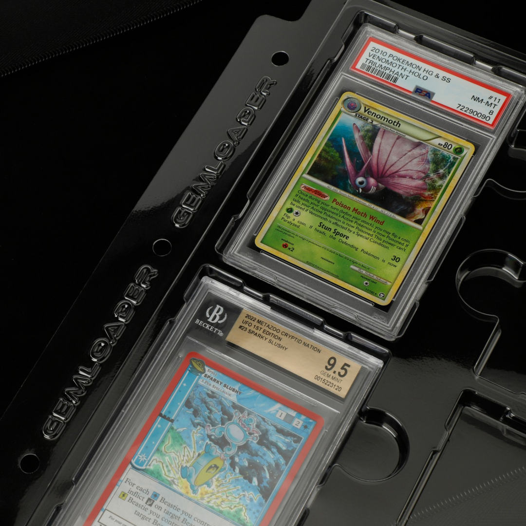 Premium Graded Card Binder for PSA, BGS & other slabs of equal dimensi – Gemloader