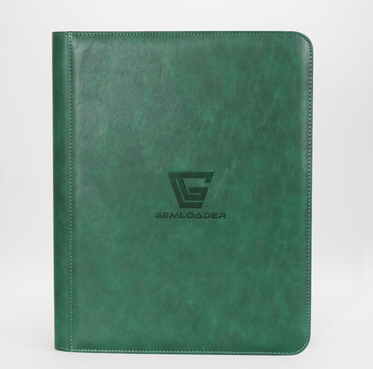 Gemloader Toploader Binder 9-Pocket Multicolor, Green Gemloader Toploader Binder 9-Pocket Multicolor, Green