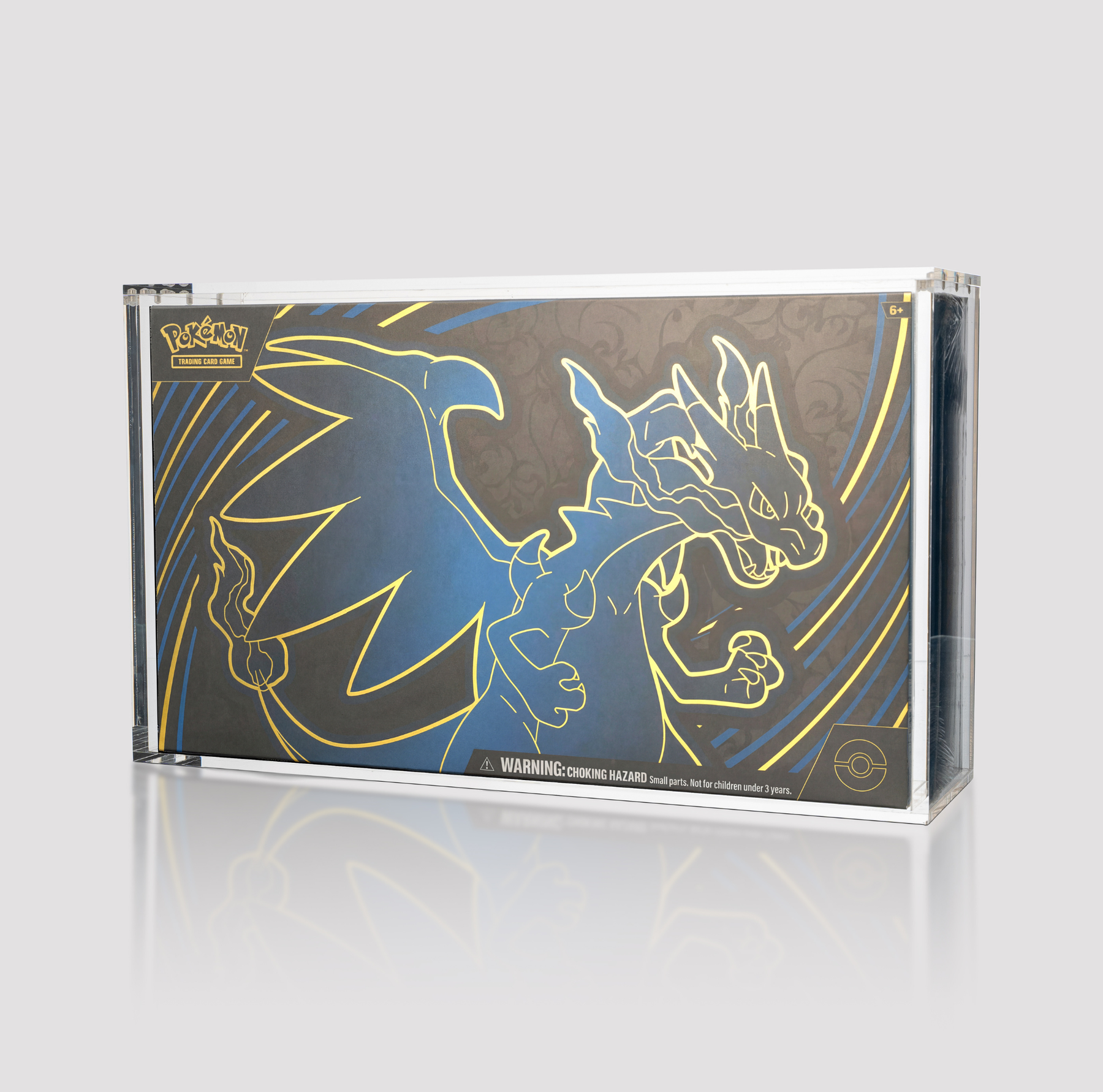 Acrylic Case Display for Pokmon Mega Evolutions Charizard - Ultra Pre Gemloader Acrylic Case Display for Pokmon Mega Evolutions Charizard - Ultra Pre Gemloader