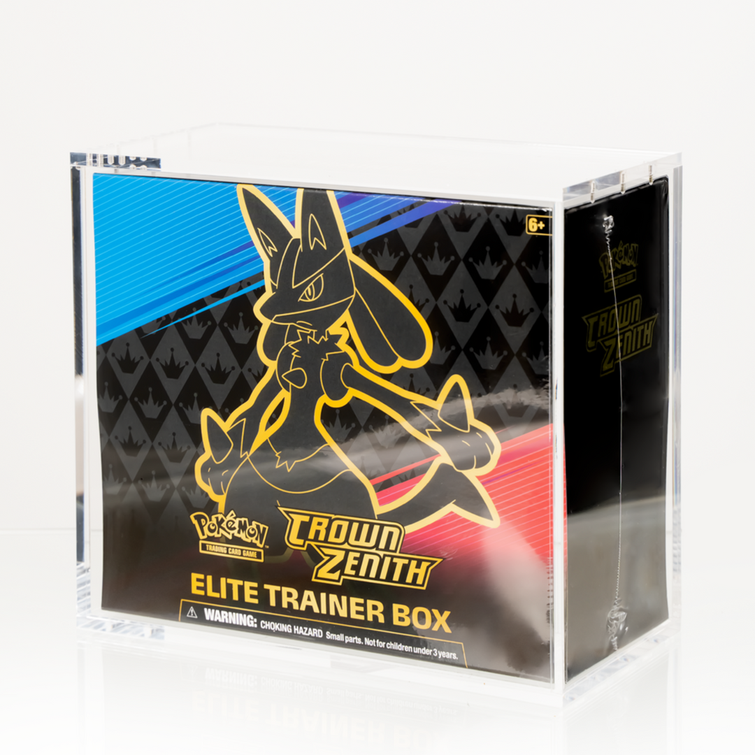 pokemon sun and moon unified minds booster box Acrylic Booster Box Display for Pokémon