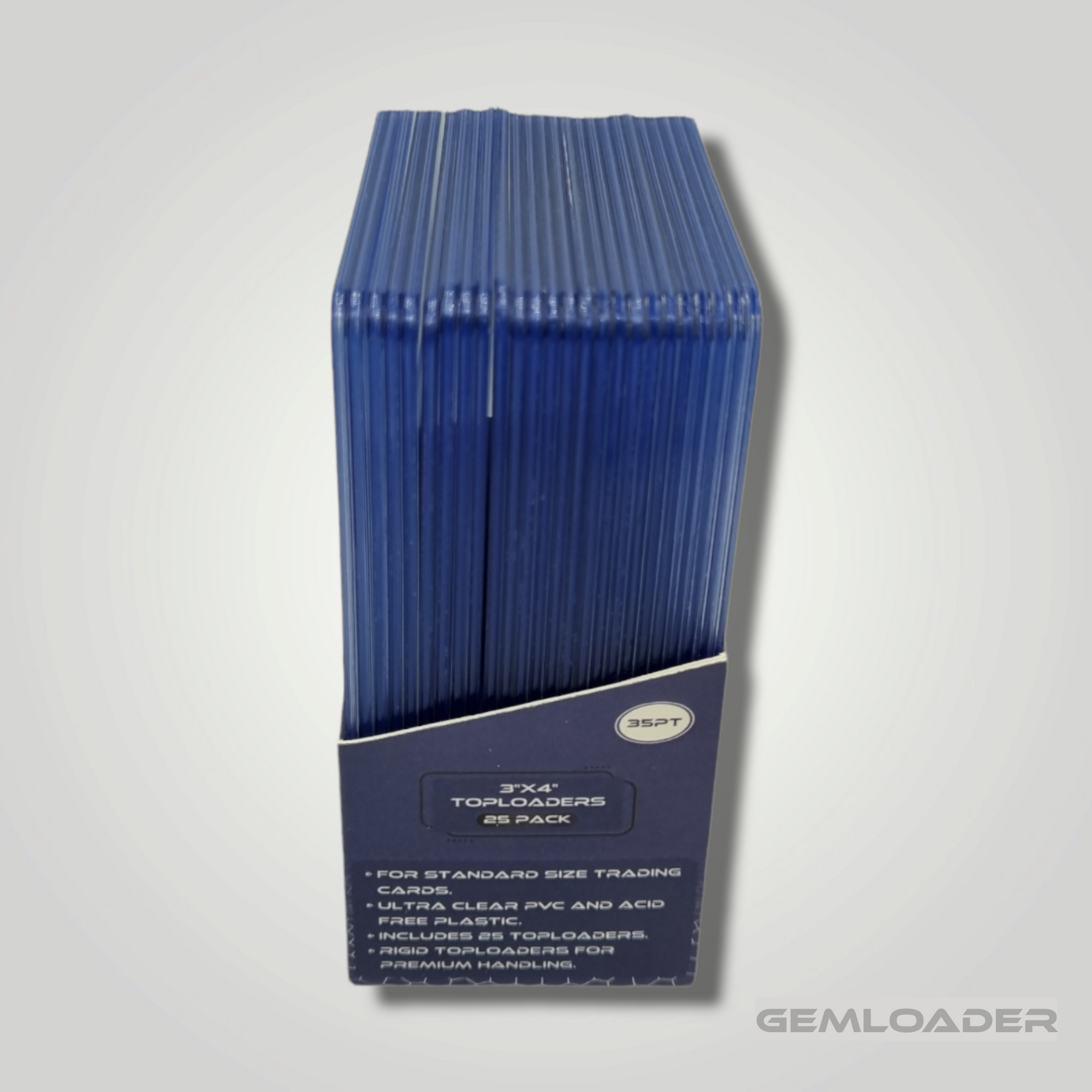 Ultra Pro Toploaders Ultra Pro 3x4 Toploaders 35pt – Pack Of 25 - Foto 4