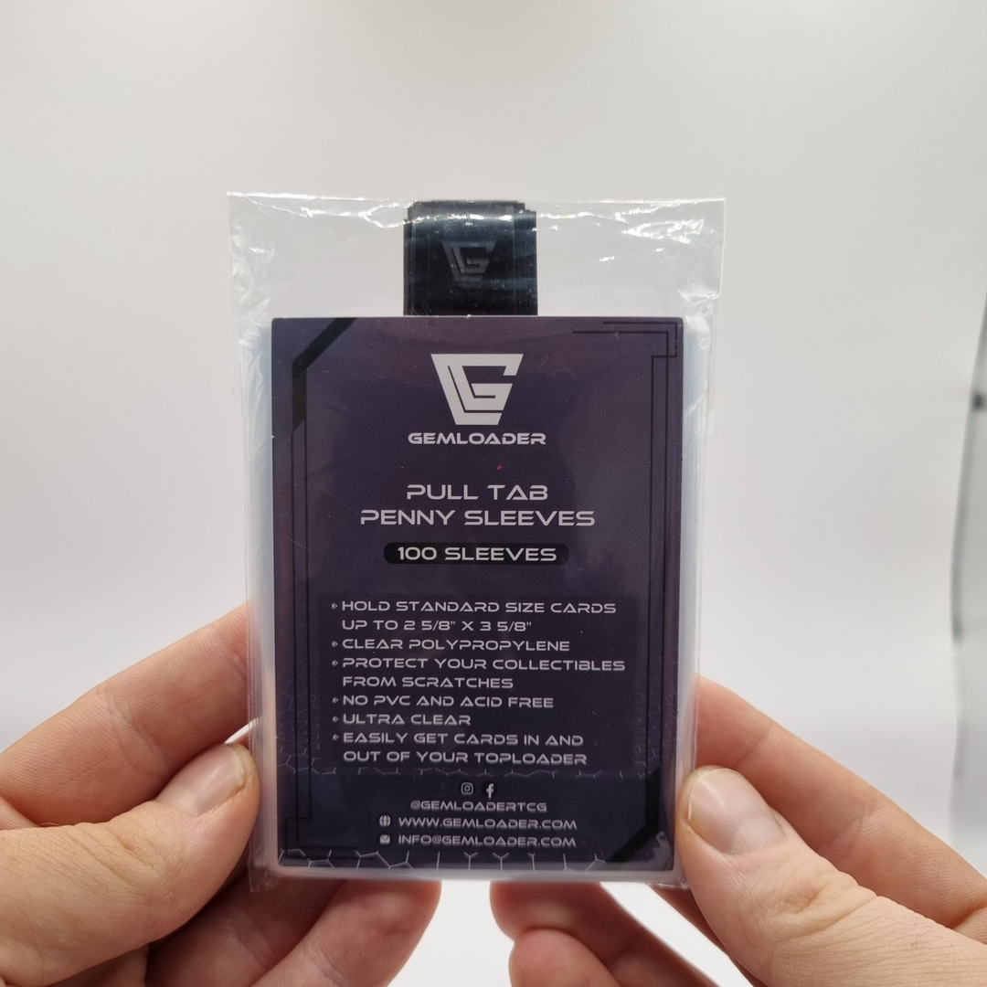 pull tab card sleeves Ultra Pro 2.5